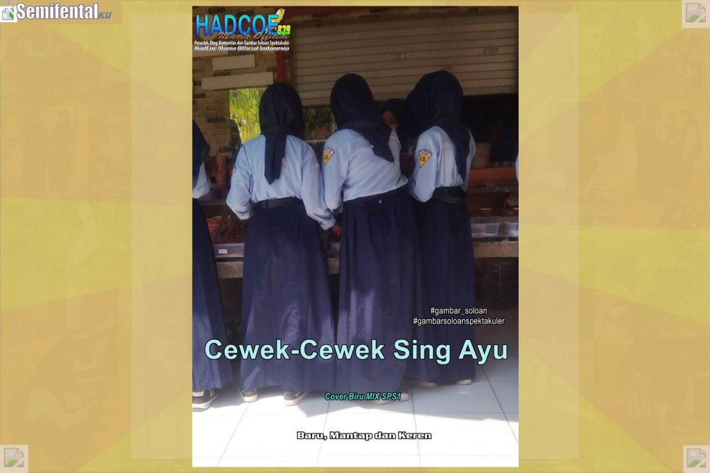 Gambar Soloan Spektakuler SF – SMA Soloan Spektakuler Cover Biru MIX SPS1 VIP 005-02
