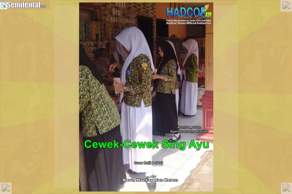Gambar Soloan Spektakuler SF – SMA Soloan Spektakuler Cover Batik 2 SPS2 005-03