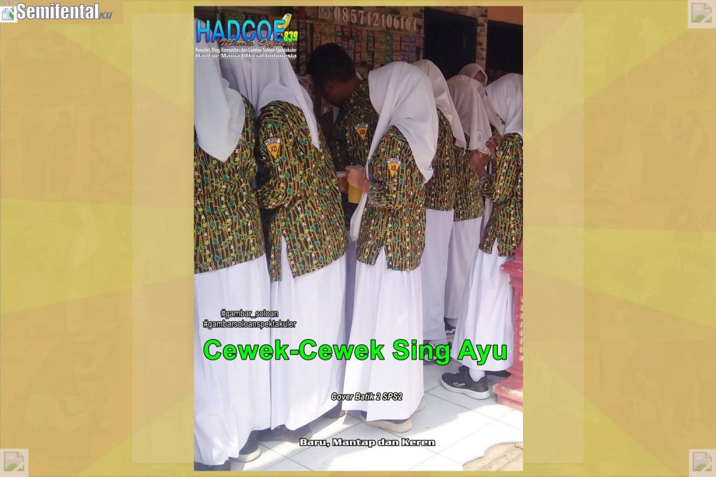 Gambar Soloan Spektakuler SF – SMA Soloan Spektakuler Cover Batik 2 SPS2 VIP 005-03