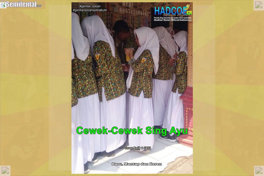 Gambar Soloan Spektakuler SF – SMA Soloan Spektakuler Cover Batik 2 SPS2 VIP 005-03
