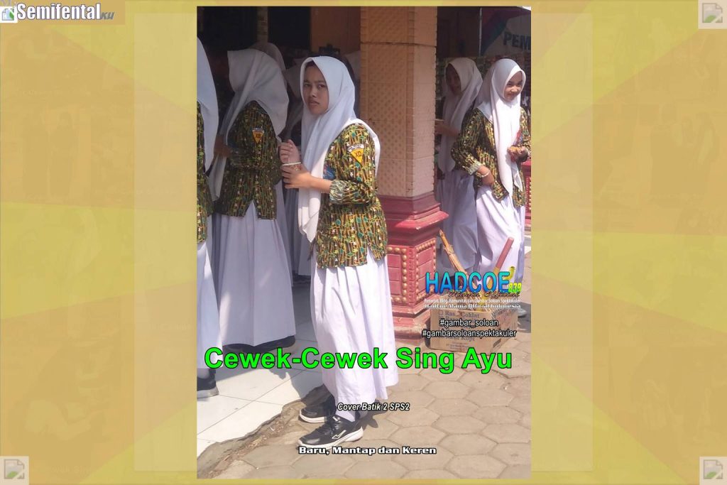 Gambar Soloan Spektakuler SF – SMA Soloan Spektakuler Cover Batik 2 SPS2 VIP 005-03