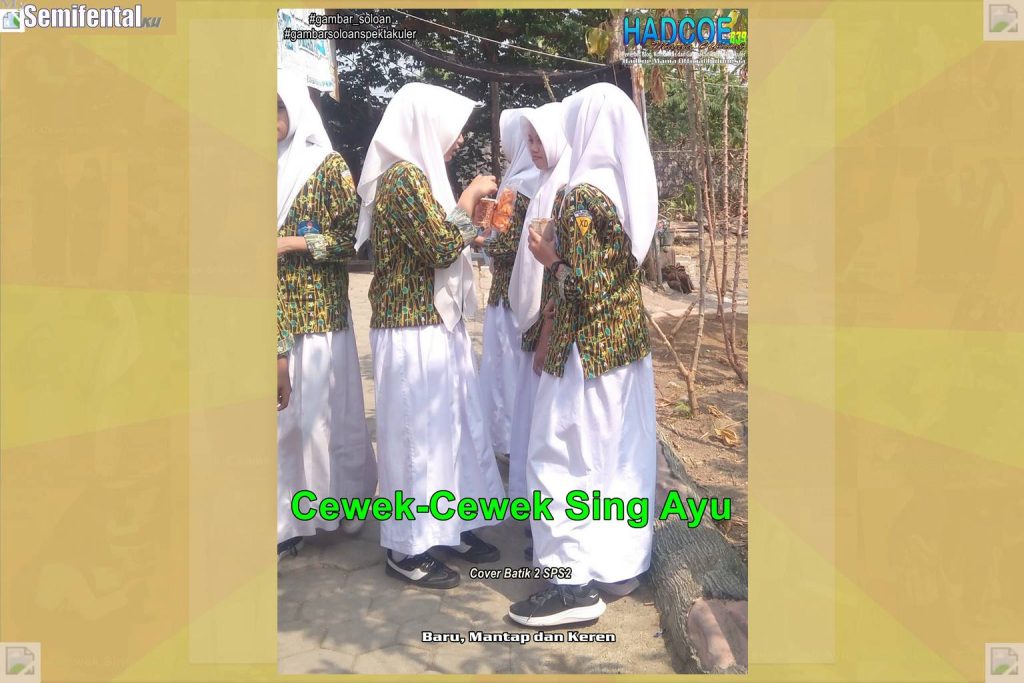 Gambar Soloan Spektakuler SF – SMA Soloan Spektakuler Cover Batik 2 SPS2 VIP 005-03