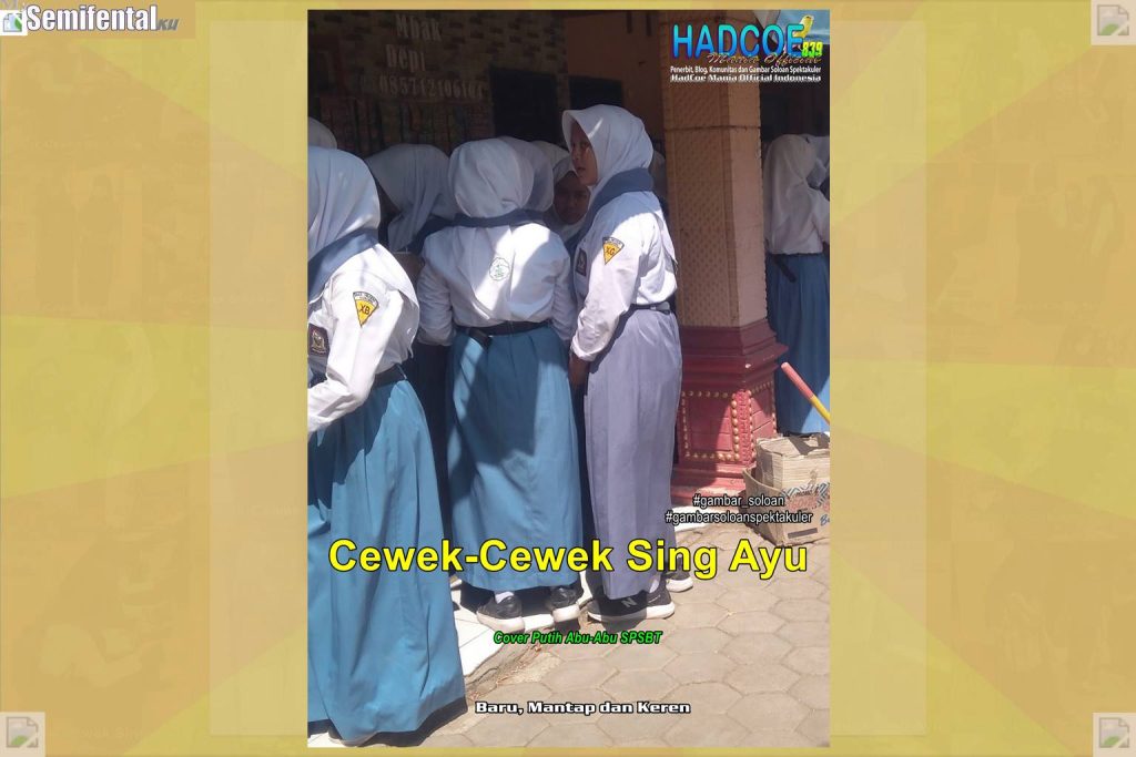 Gambar Soloan Spektakuler SF – SMA Soloan Spektakuler Cover Putih Abu-Abu SPSBT 005-04