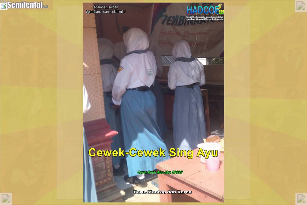 Gambar Soloan Spektakuler SF – SMA Soloan Spektakuler Cover Putih Abu-Abu SPSBT 005-04
