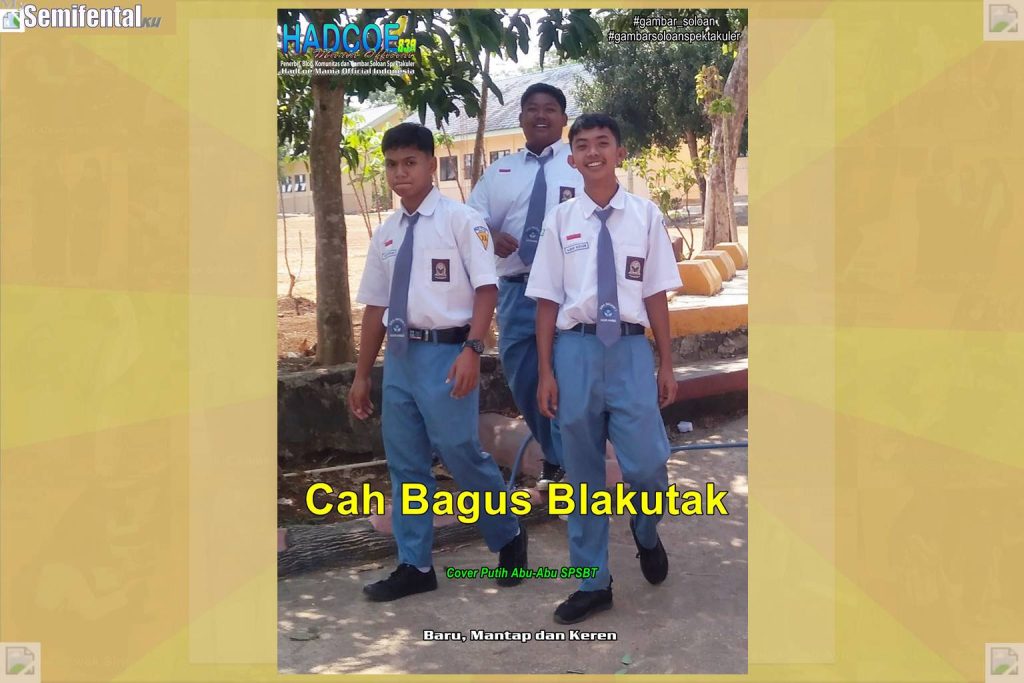 Gambar Soloan Spektakuler SF Versi Putra – SMA Soloan Spektakuler Cover Putih Abu-Abu SPSBT 005-04